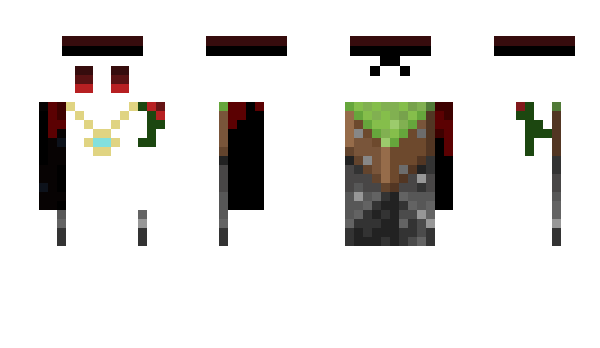 Minecraft skin tyveq
