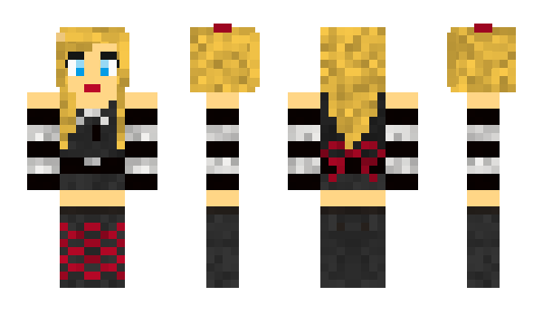 Minecraft skin Sarika