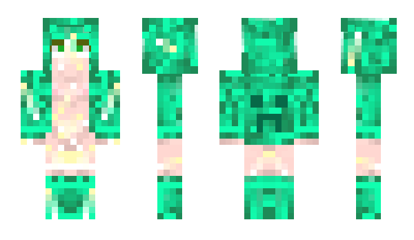 Minecraft skin Niiraitsu