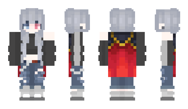Minecraft skin Tsumio_orz