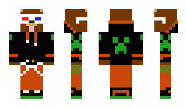Minecraft skin VierkeDennis