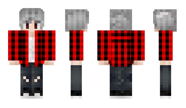 Minecraft skin MrakHere