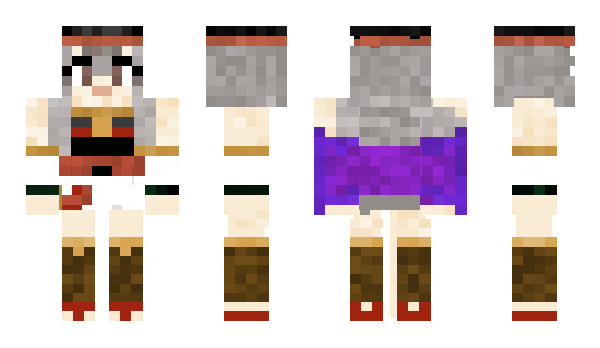 Minecraft skin K_Boruma