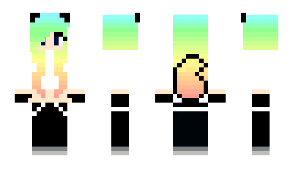 Minecraft скин по нику Luna_N