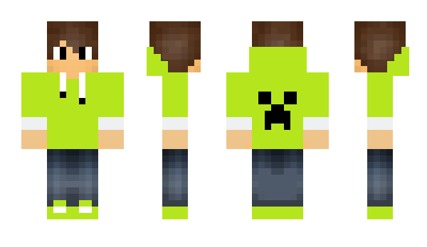 Minecraft скин по нику Influxis