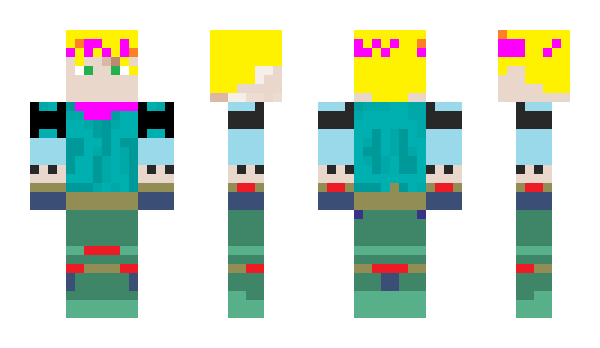 Minecraft skin Joseph_Joestar