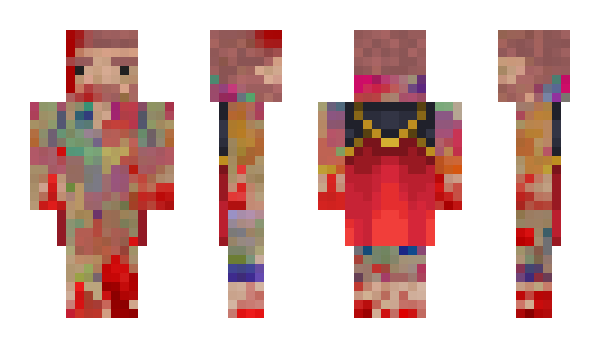 Minecraft skin Olafire