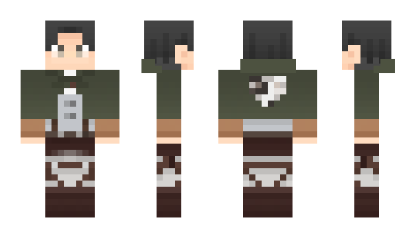 Minecraft skin shiro1