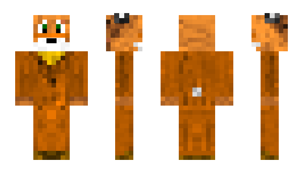 Minecraft skin Kyrofox