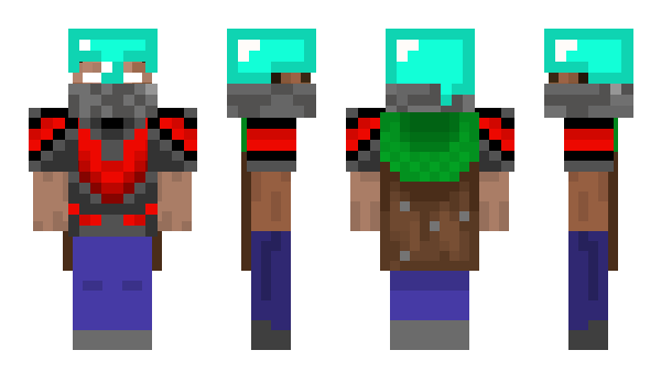 Minecraft скин по нику KingOfPibblesPaz