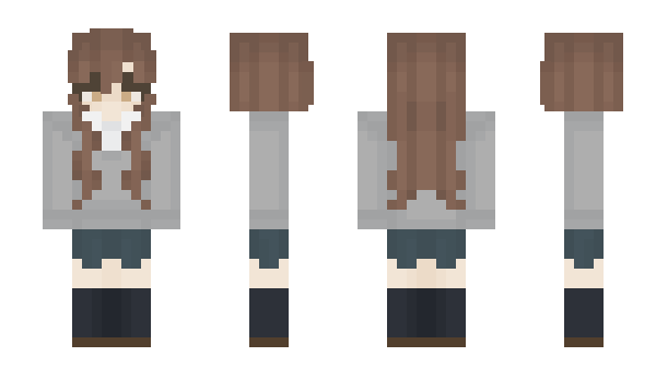 Minecraft skin AyanoAH