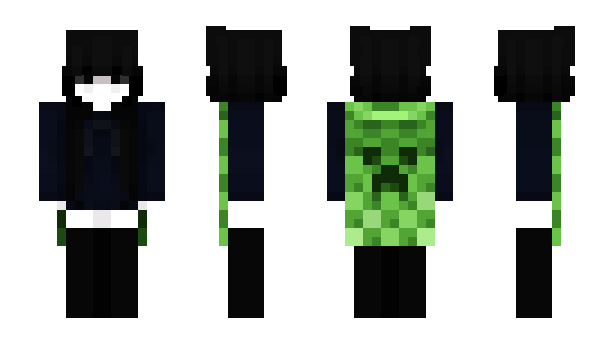 Minecraft skin P4NDORIAA