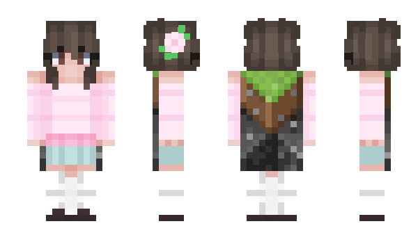 Minecraft skin Mwa_Chu