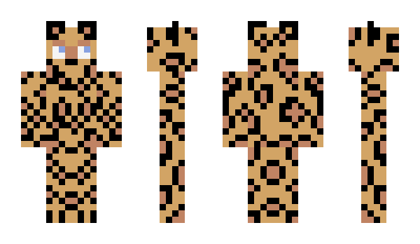 Minecraft skin leopardboy17
