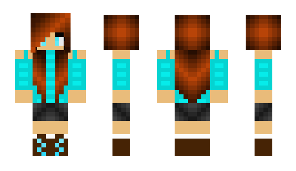 Minecraft skin LeaWeilBaum