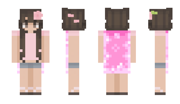 Minecraft скін по ніку sweetenedkisses