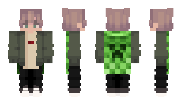 Minecraft skin Q_________Q