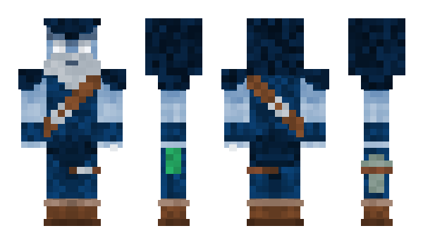 Minecraft skin Teodorka