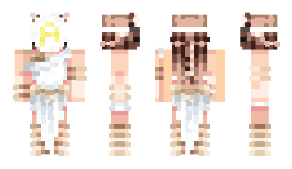Minecraft skin bruhgirl