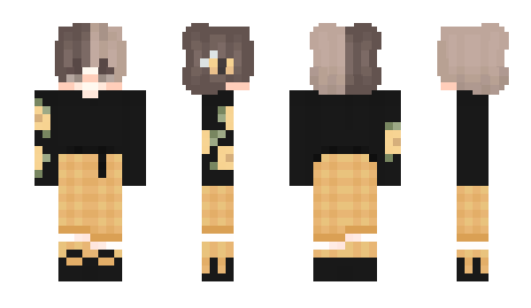 Minecraft skin vrose