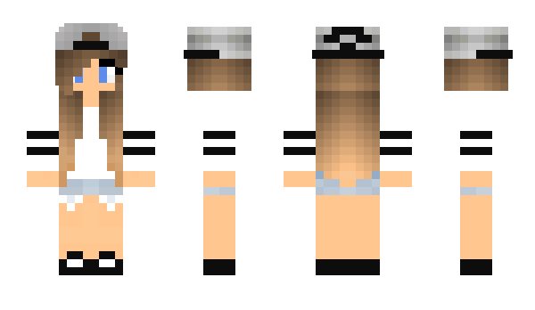 Minecraft skin Emilya