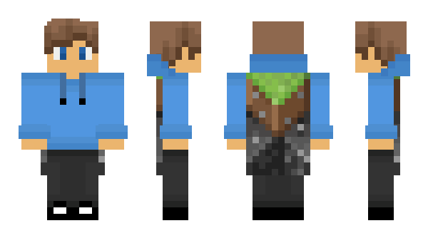 Minecraft skin CryoTwist