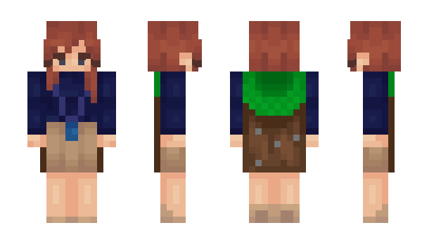 Minecraft skin kleptomania_crow