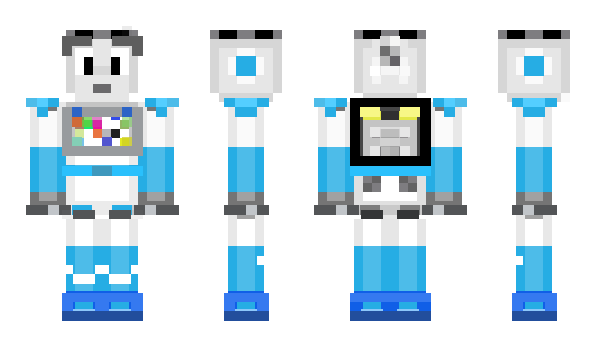 Minecraft skin Robotan