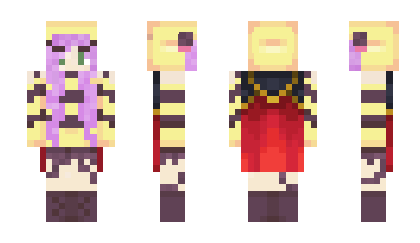 Minecraft skin QBeeez