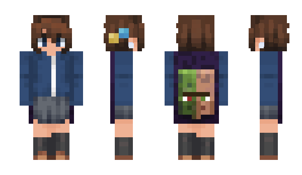 Minecraft skin Sllukey