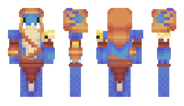 Minecraft skin Slark322