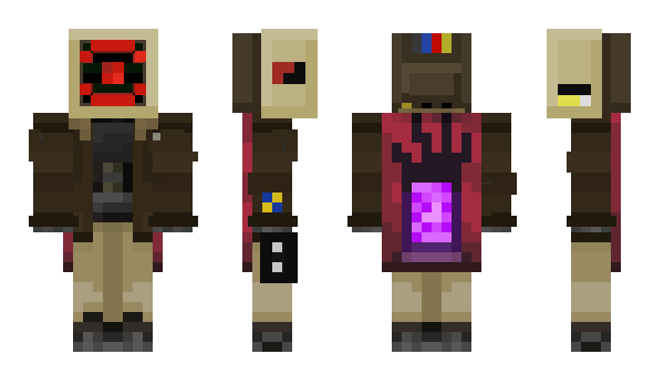 Minecraft skin Lazu_kryt
