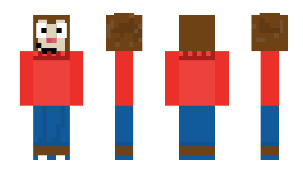 Minecraft skin AverageChildd