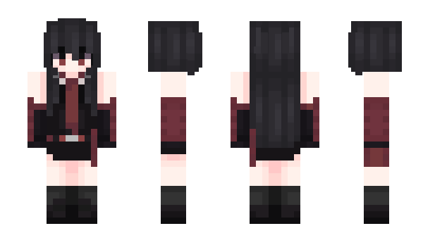 Minecraft skin Drakiia