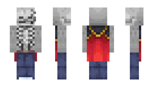 Minecraft скін по ніку liloskeleton