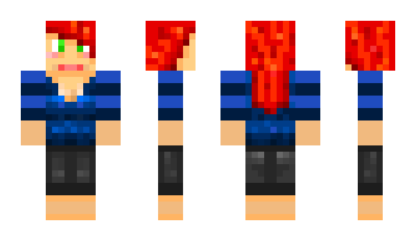 Minecraft skin Galaxin