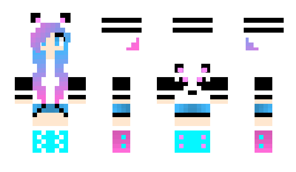 Minecraft skin JenniferH