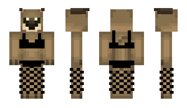 Minecraft skin Herobiner