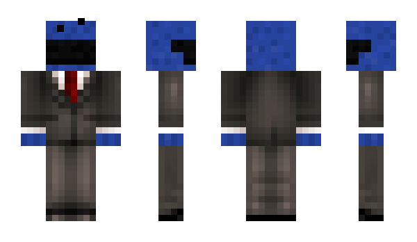 Minecraft skin redvox