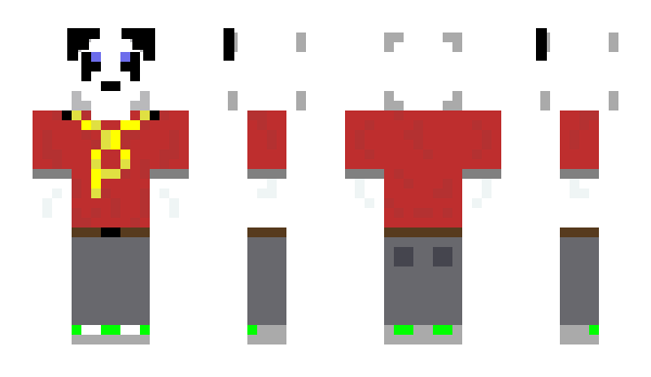 Minecraft skin redpanda101