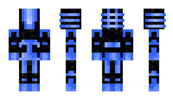 Minecraft skin Blue_Beast