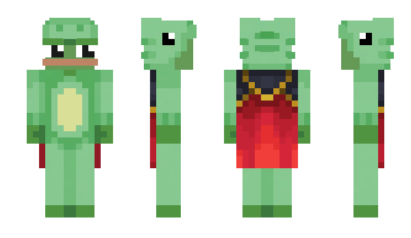 Minecraft skin YellowNRJ