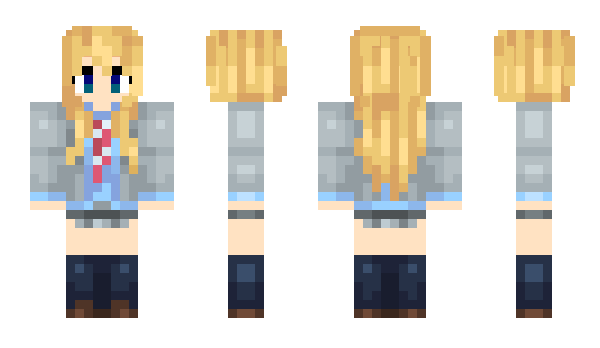 Minecraft skin KaoriMiyazono