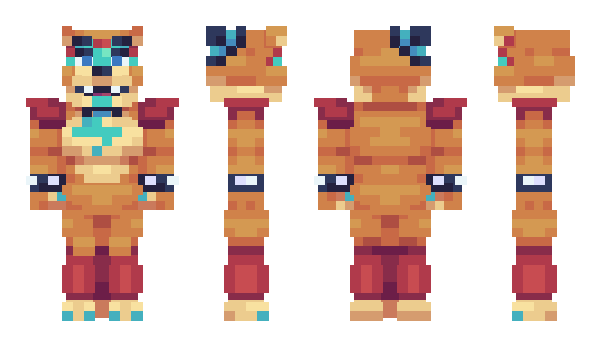 Minecraft skin Feddby_Fabear