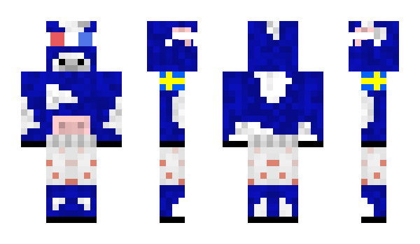 Minecraft skin Vicktorius