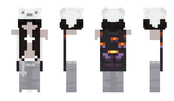 Minecraft skin ClairoBear