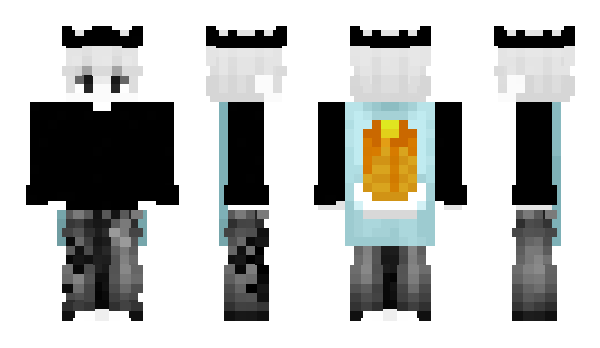 Minecraft скин по нику Glow_ghost