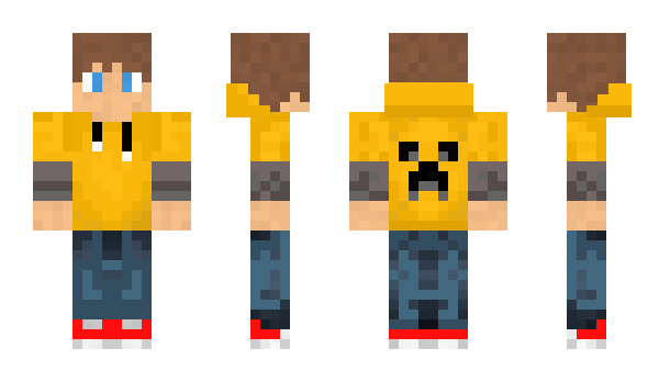 Minecraft skin ghastre