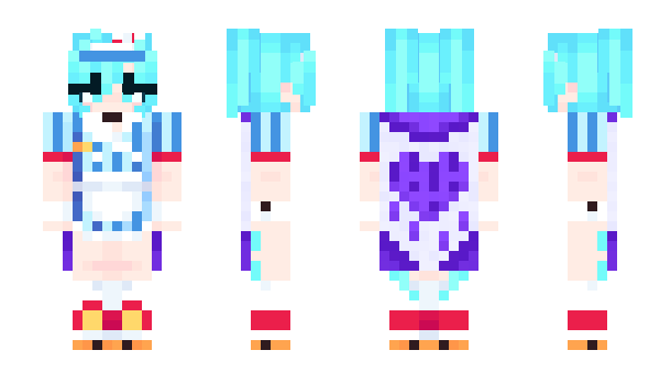Minecraft skin HHatsuneMiku