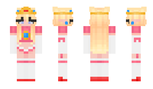 Minecraft skin Pastelera